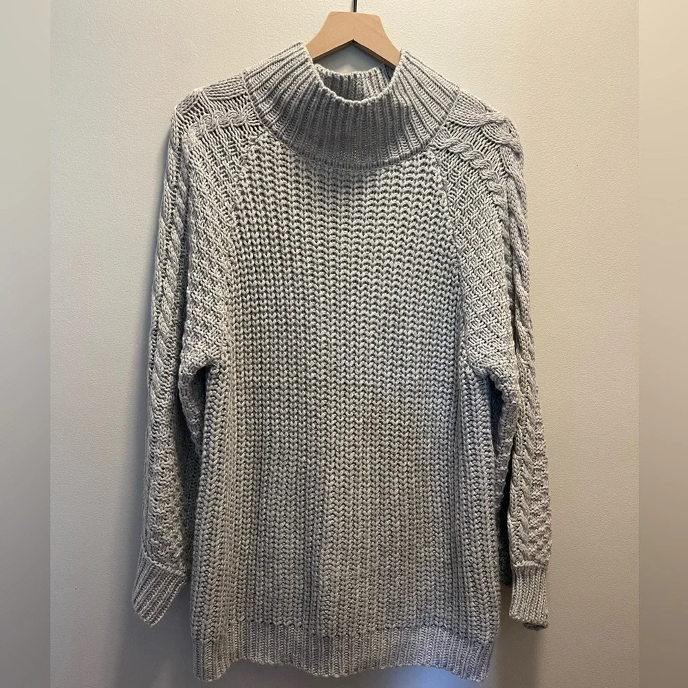 Comfy Gray Sweater - Picture 2 of 6